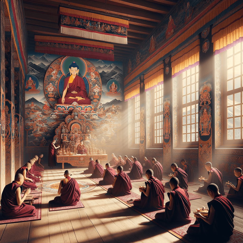 Tibetan Monastic Life