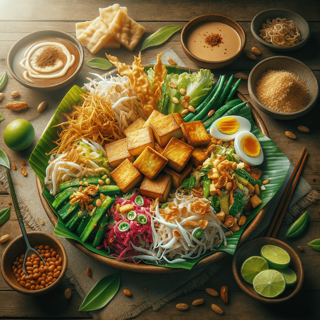 Indonesian Tempeh and Gado-Gado